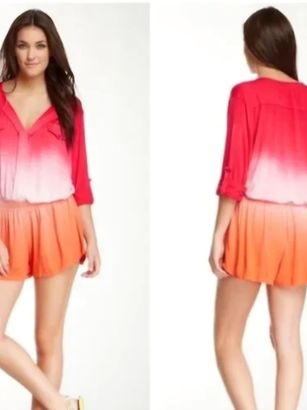 Young Fabulous & Broke Ombre Romper P2P 23 TO 25 MED OVERSIZED 1479